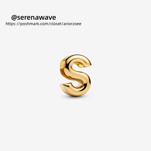 Pandora Jewelry - Pandora Letter S Alphabet Charm